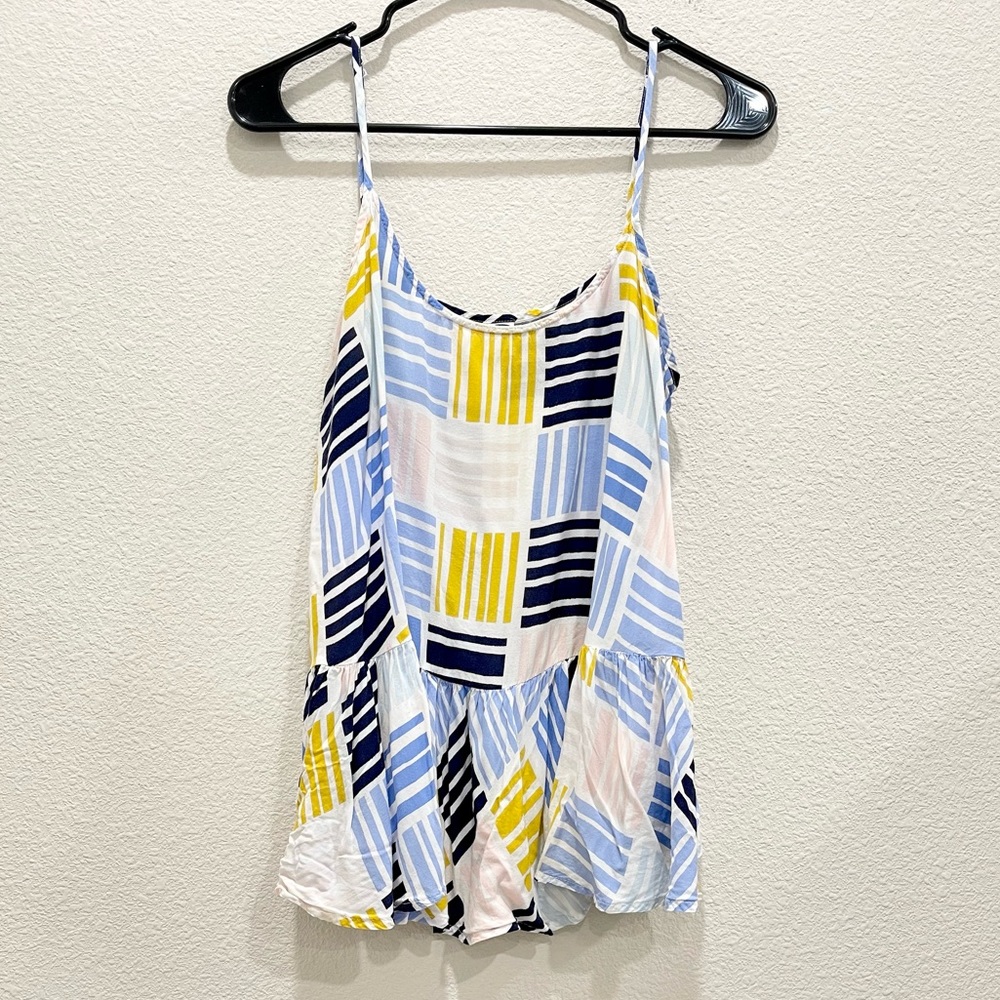 Pre-loved! OLD NAVY Fun Print Peplum Camisole!